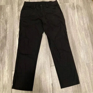 Lululemon Men’s‎ Black Pants Size 32x29 Straight Leg